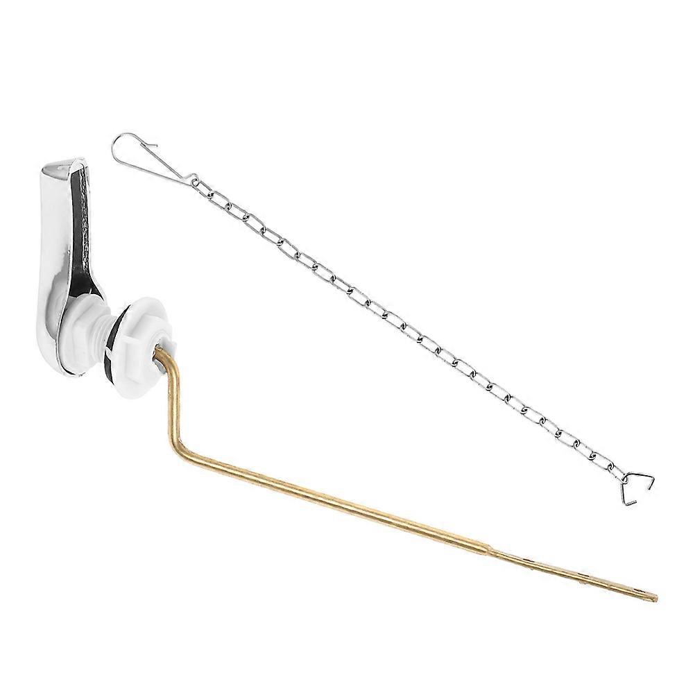 Universal Toilet Handle Replacement Kit Durable Construction for Bathroom Maintenance Assorted Color 1Set