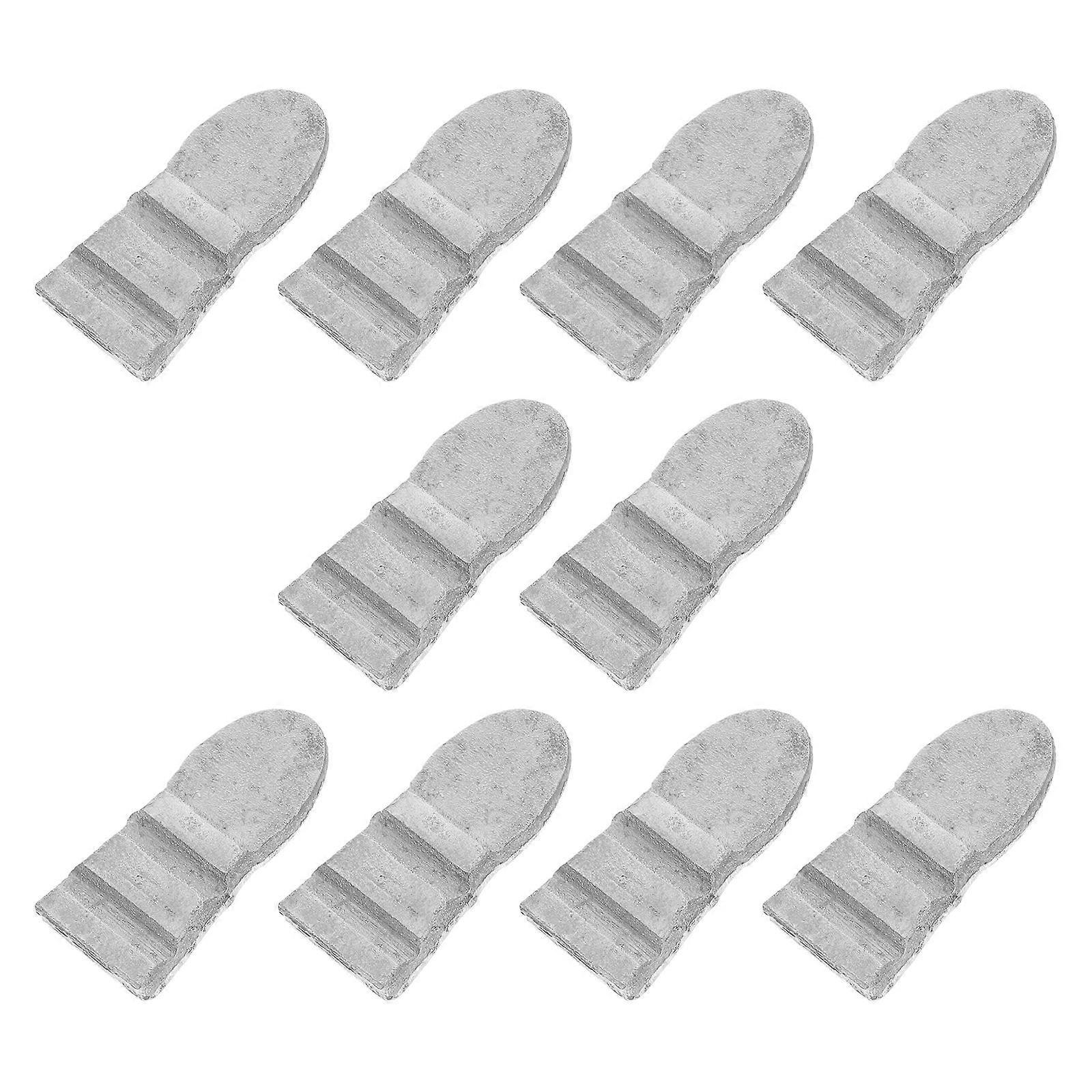 Hatchet Handle Metal Wedge Handle Wedge for Tool 10Pcs Steel Reinforcement Kit