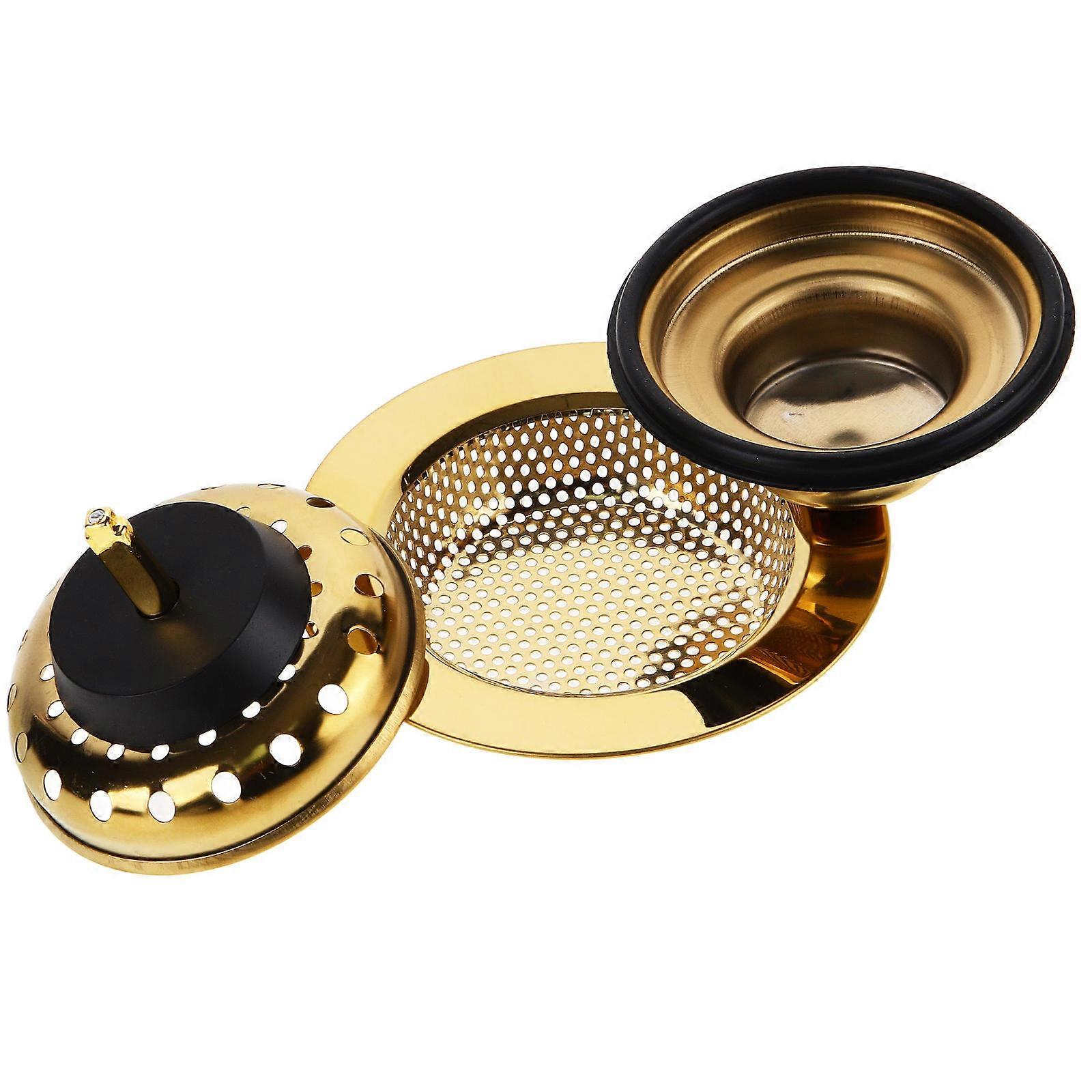 Metal Sink Filter Kitchen Sink Draining Strainer for 1Set Practical