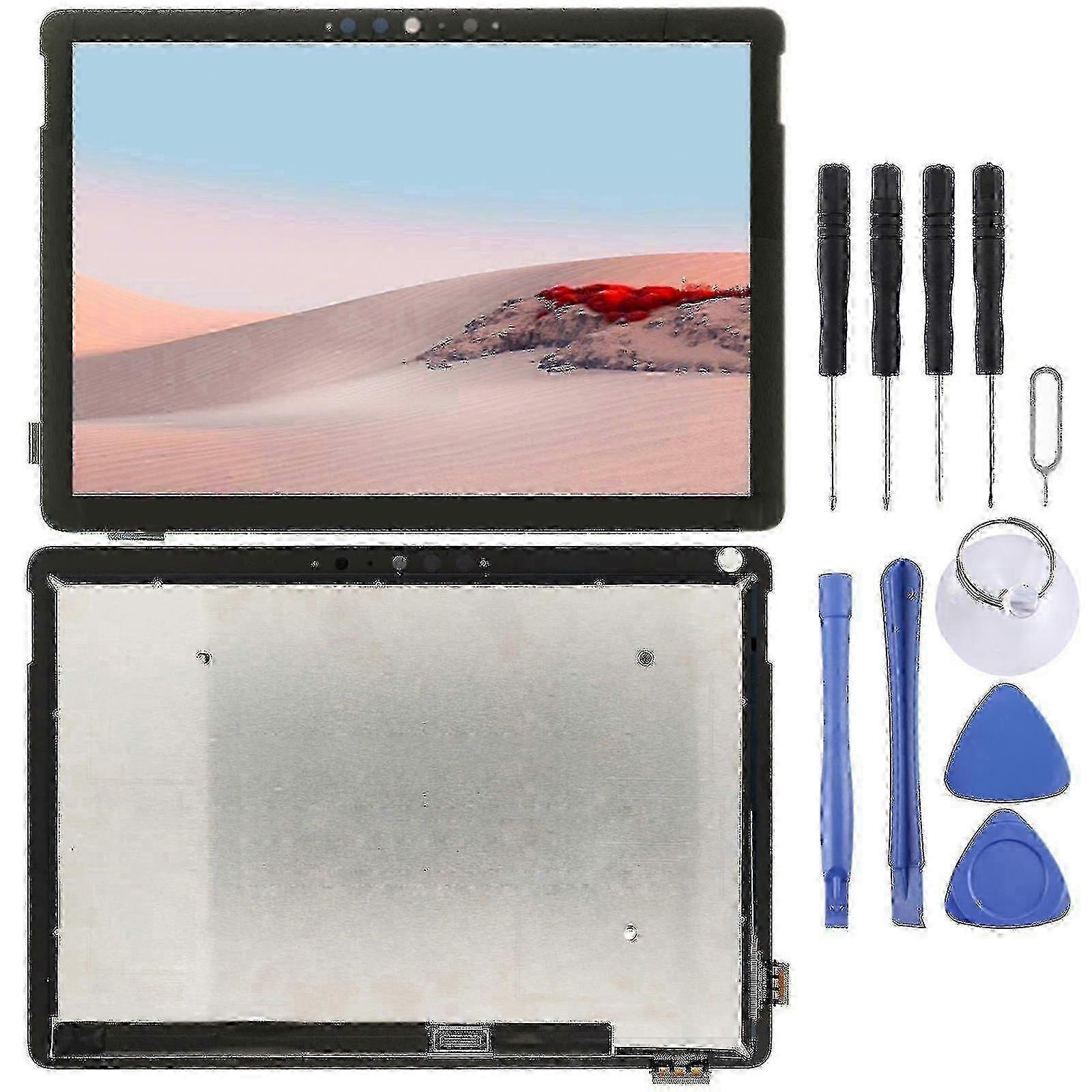 Display Digitizer Full Assembly for Microsoft Surface Go 2 10.5 Inch 1906 1926, Black Screen