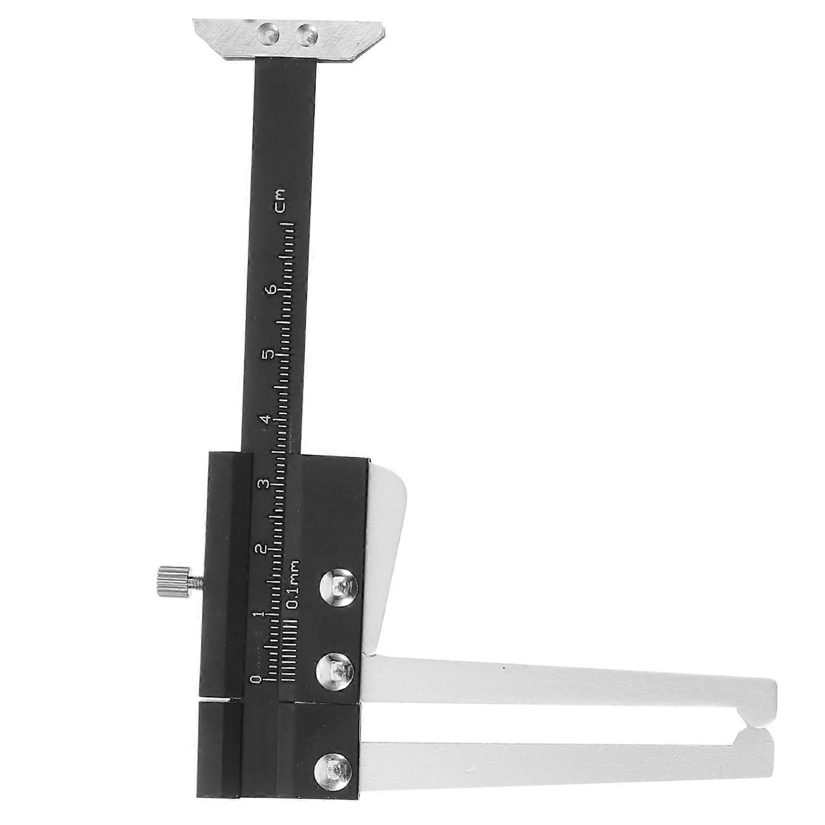 Brake Pad Thickness Gauge Tool for Cars, Precise Wear Measurement, Durable EasyRead Scale