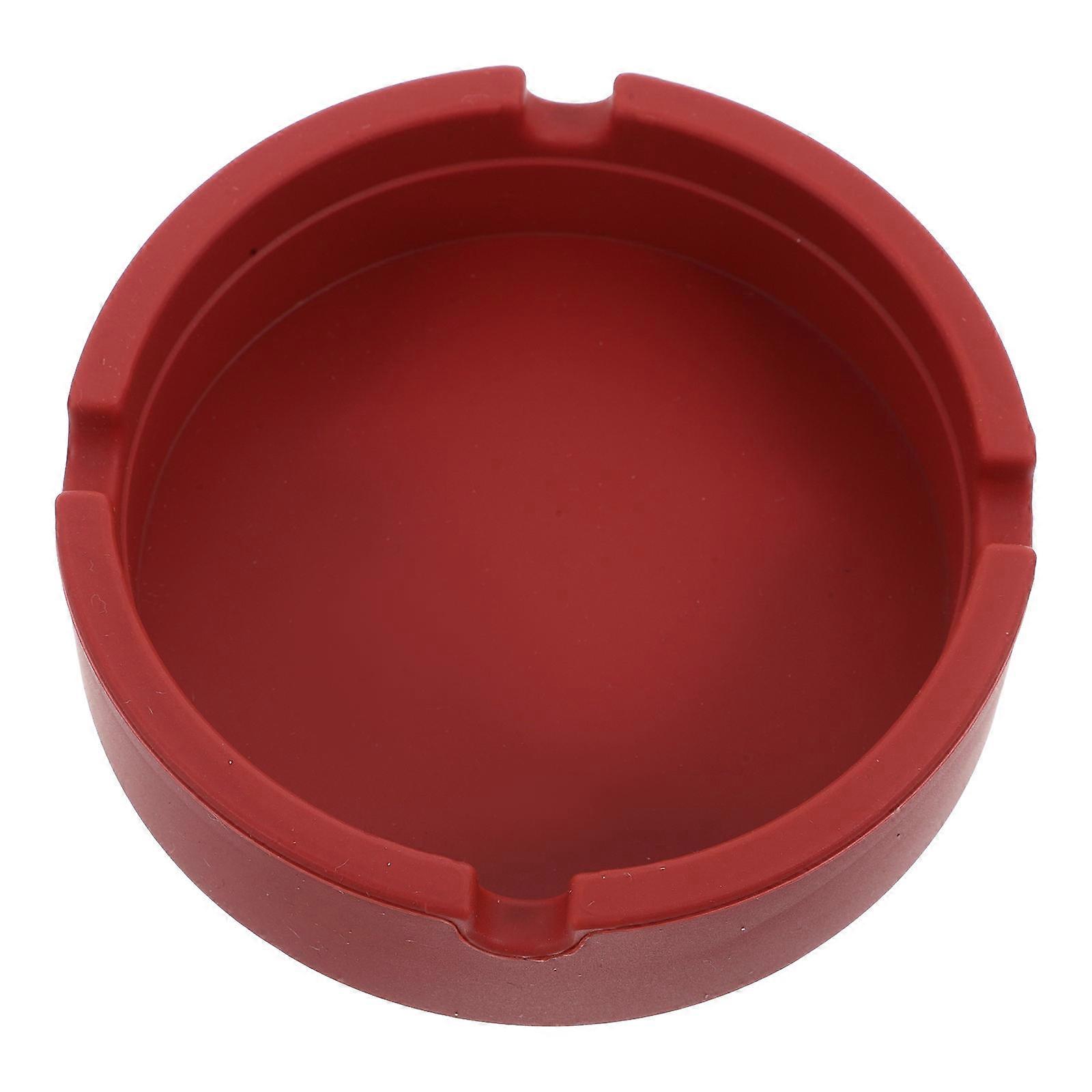 Reusable Silicone Coaster with Antislip Design for Home Bar Party Brown Color Fits Most Bottles