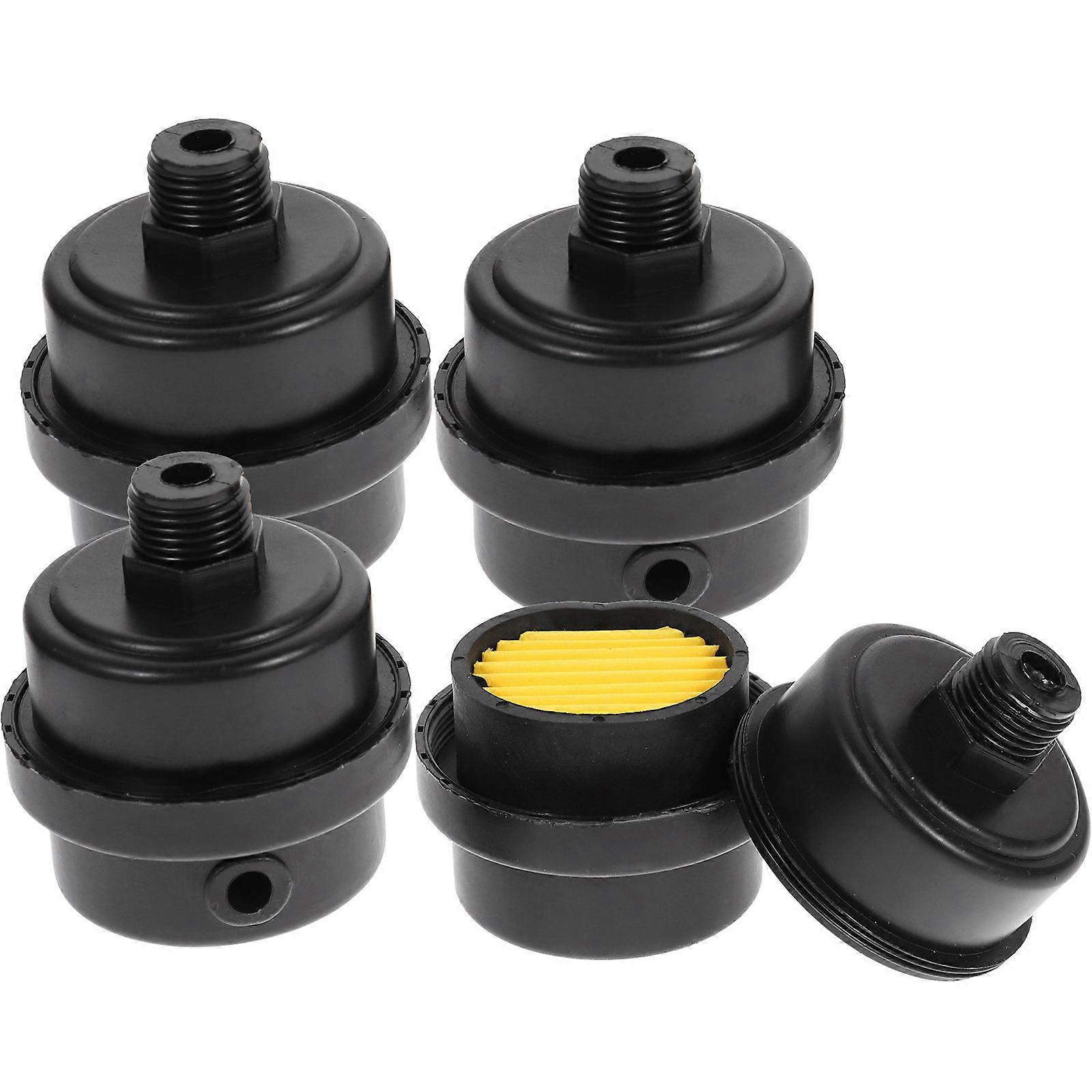 Air Compressor Replacement Parts Intake Filter Pumps Dust Blocking 7.00X5.00X5.00CM 4Pcs