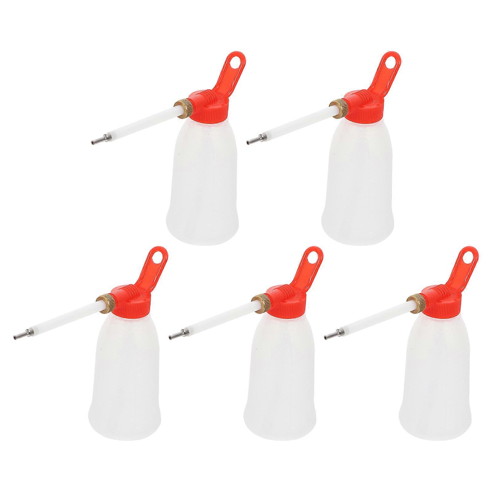 Sewing Machine Oil Bottle for Storage with Pointed Nozzle 10Pcs Plastic Containers