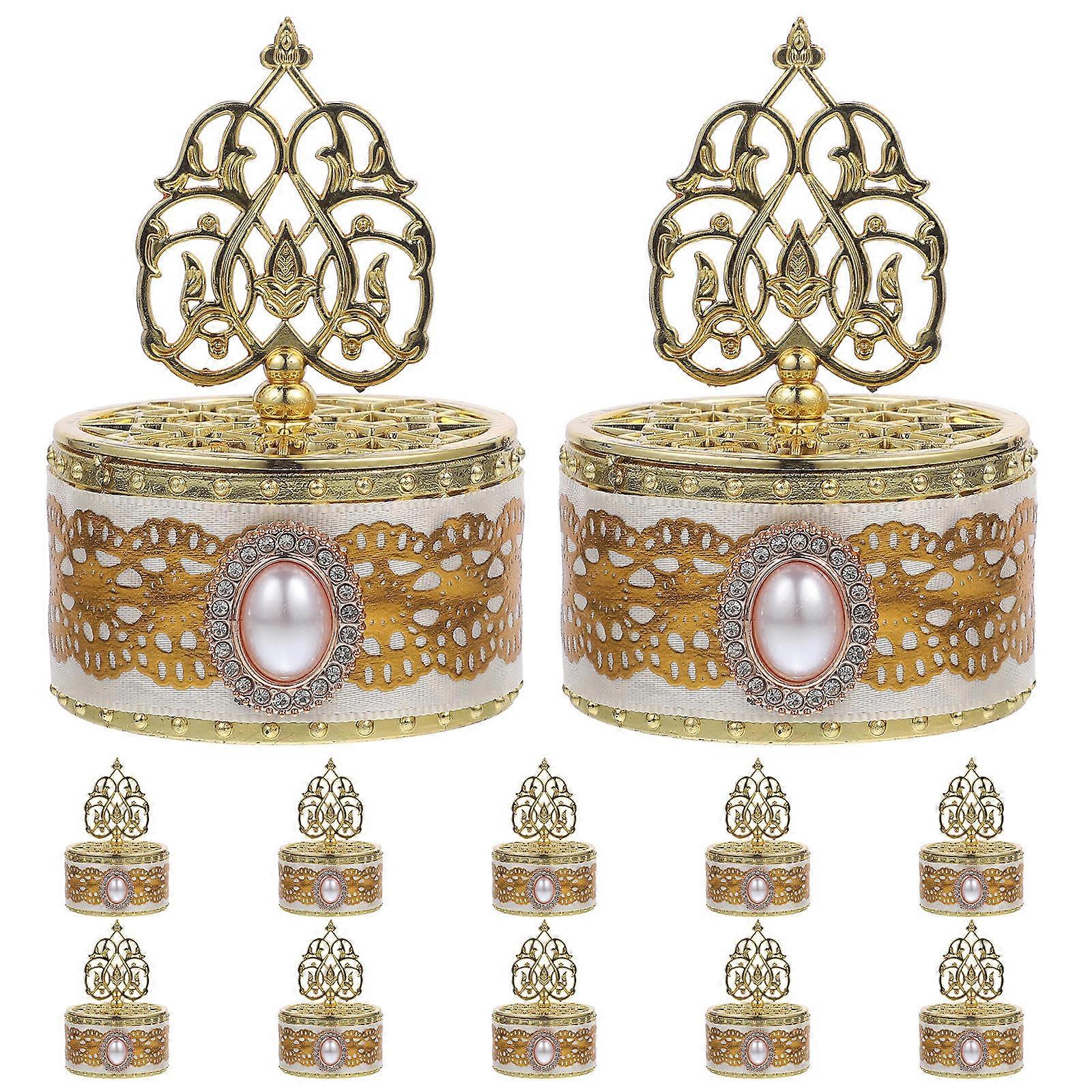 Wedding Candy Box Plastic Small Candy Boxes for 24Pcs Gifts