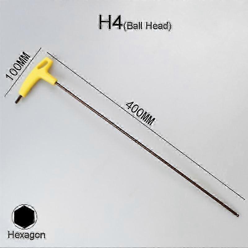Extended Length Allen Key compatible with Hex Socket Screwdriver with Ball Head