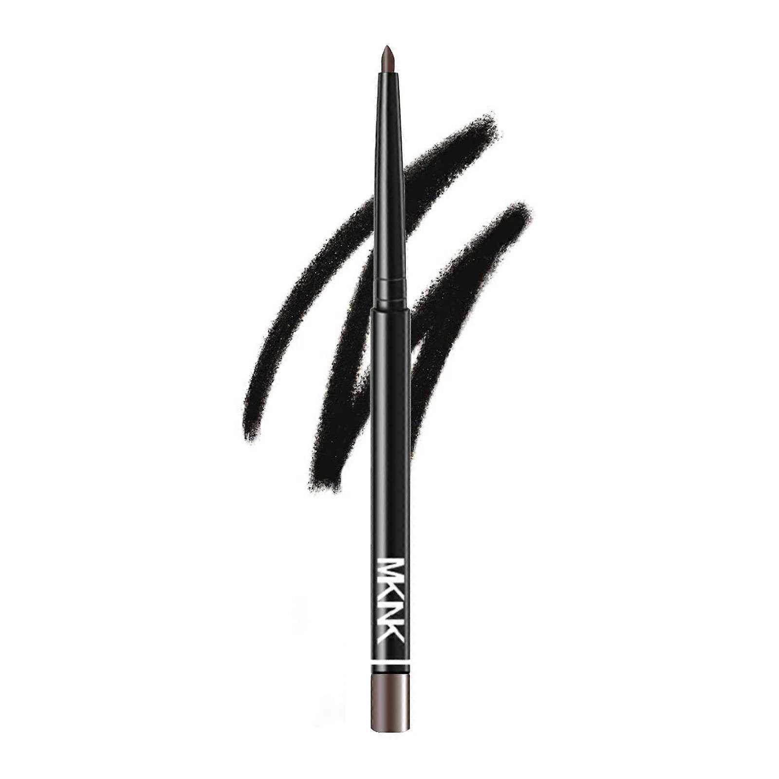 Waterproof Brown Pencil Eyeliner with Precision Tip, Long Lasting Smudge Proof Formula