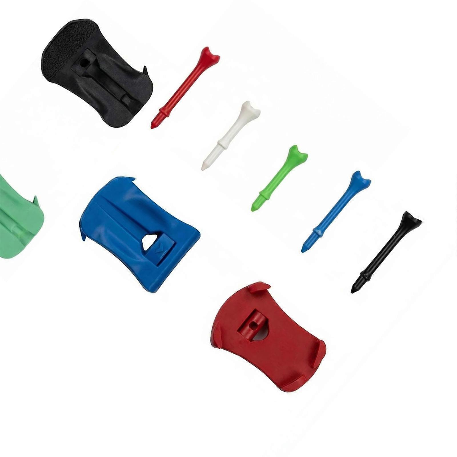 Durability Shatterproofed Golf Tees High Strength Materials Ensuring Longevities for Frequent Use Cases Multicolor