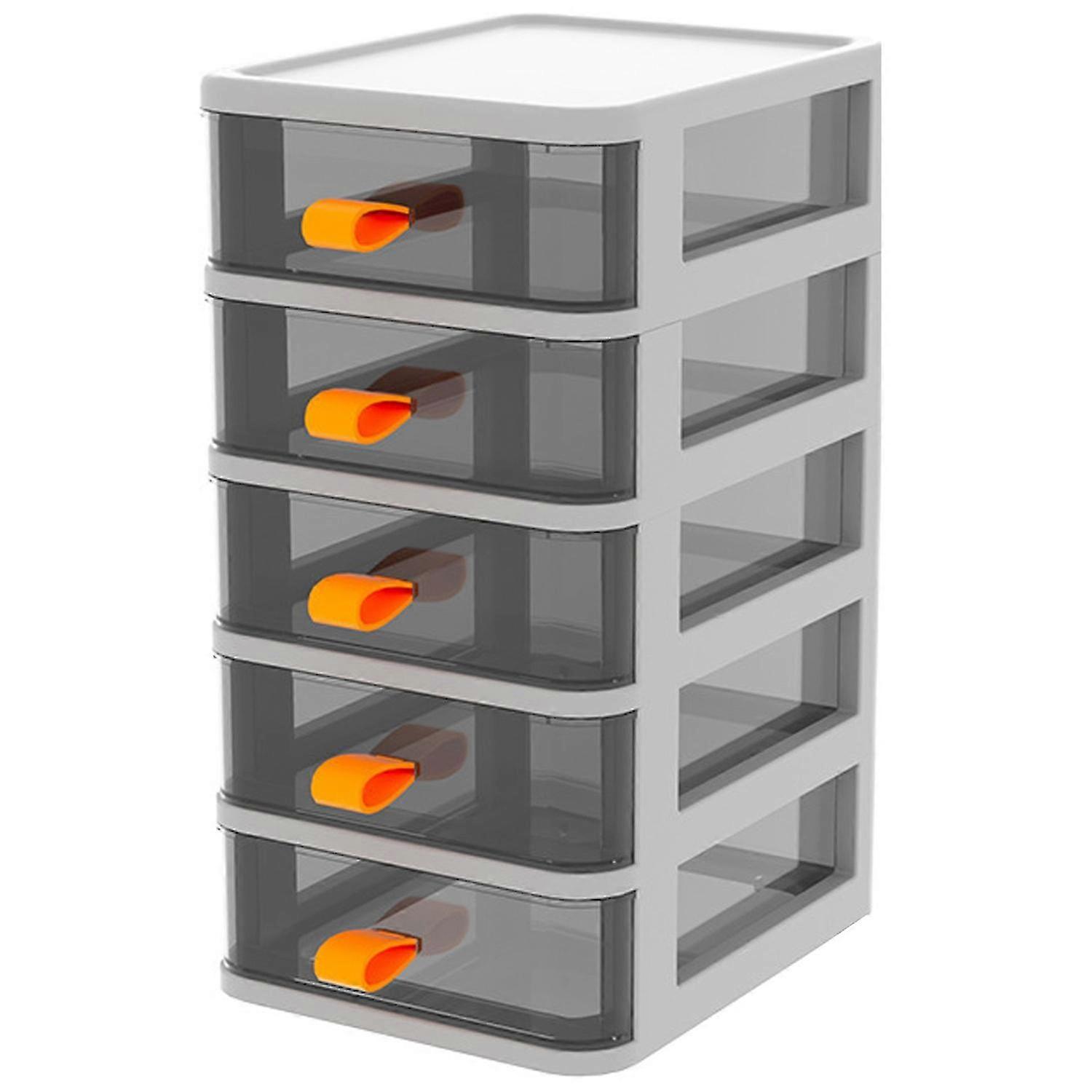 Storage Boxes Multi-layer Space Saving Plastic Large Capacity Desktop Storage  Drawer for Bedroom