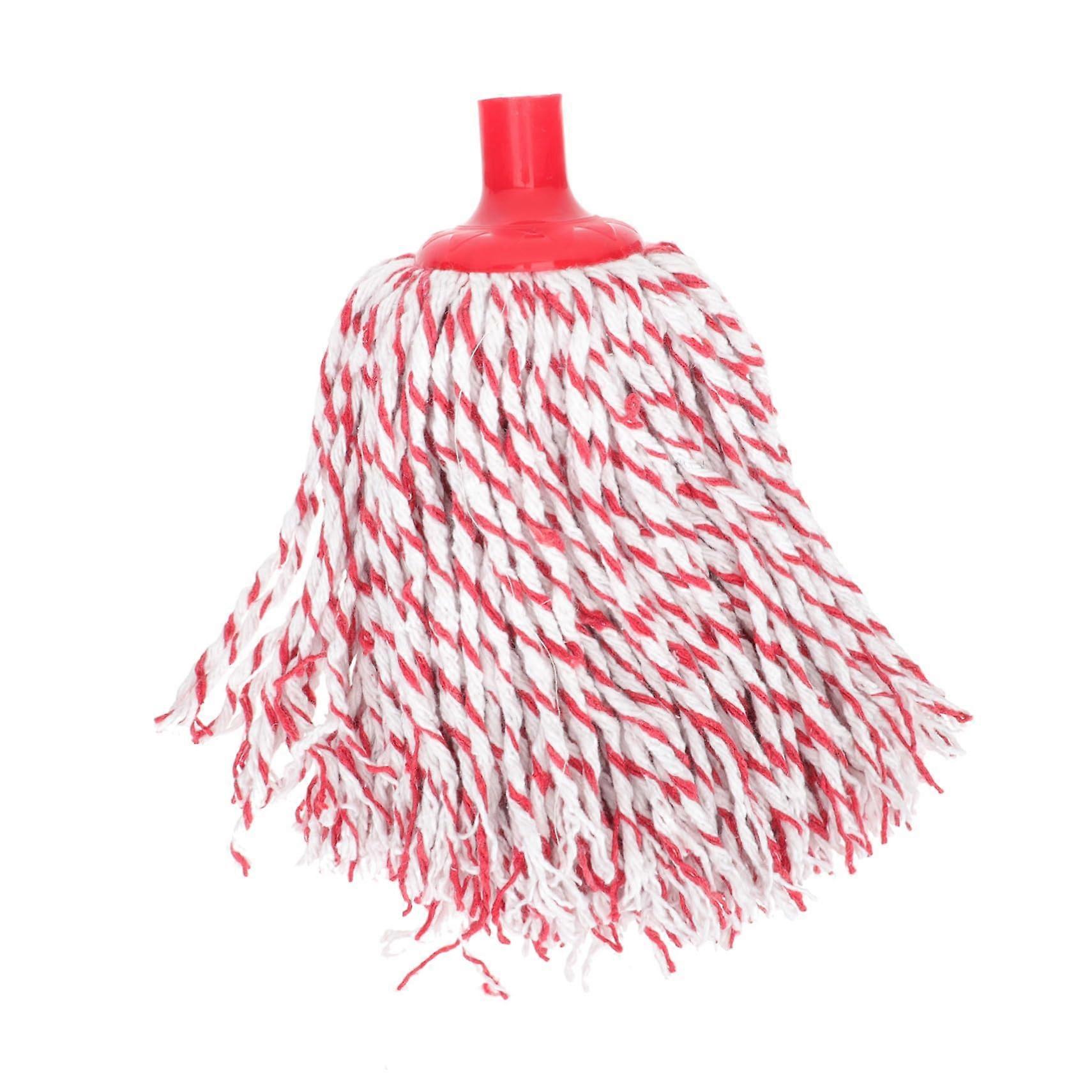 Mop Head Replacement with Durable Cotton Strings, Reusable Refill for Hardwood Tile Floors