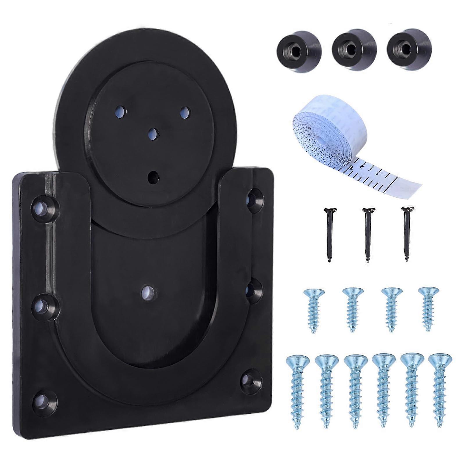 Dartboard Wall Mount with Secure UGroove Lock, Easy Slide Bracket and Screws for Stable Play