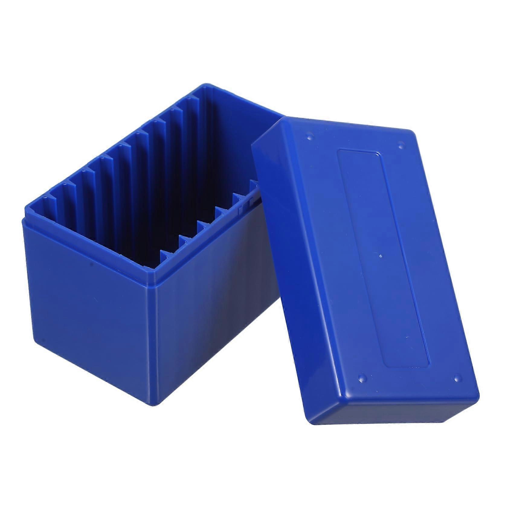 Coin Storage Box with MultiSlot Design, Scratch Plastic Coin Holder for Collectors