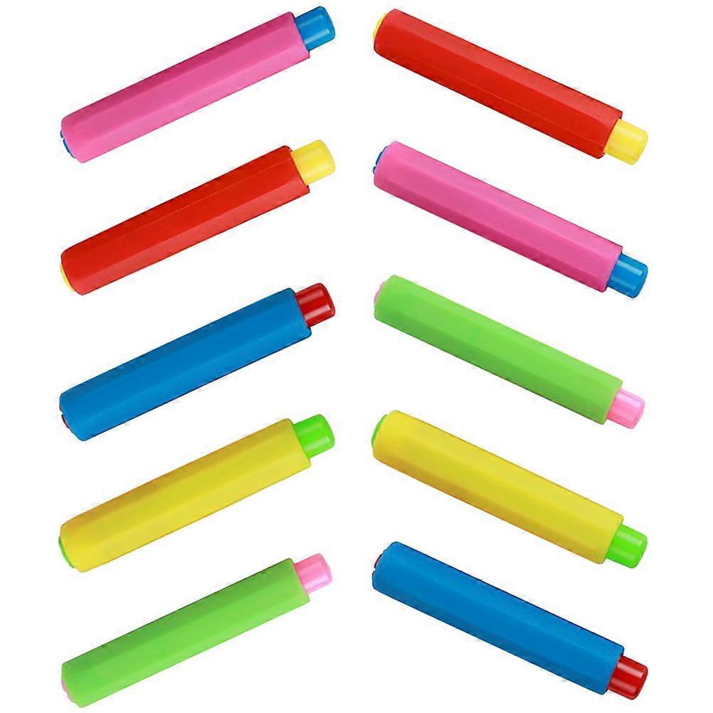 Colored Chalk Clip Holder for Daily Use 25Pcs Plastic Chalk Extender