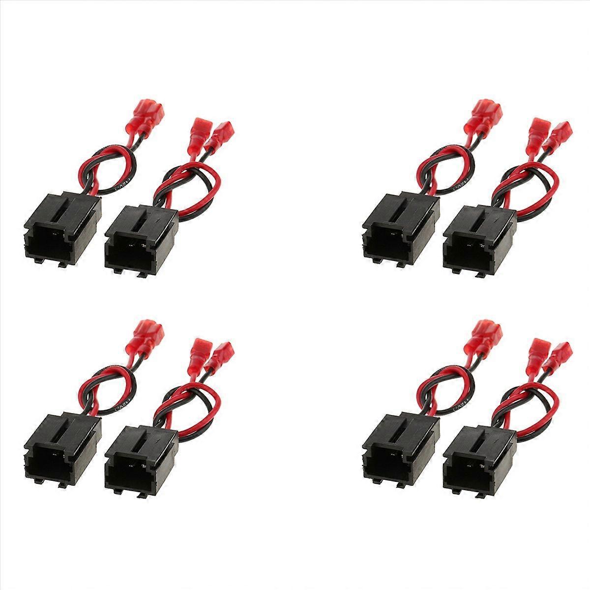 2pcs Audio Speaker Cable Adapter Fo C2/ 206 1999-2015