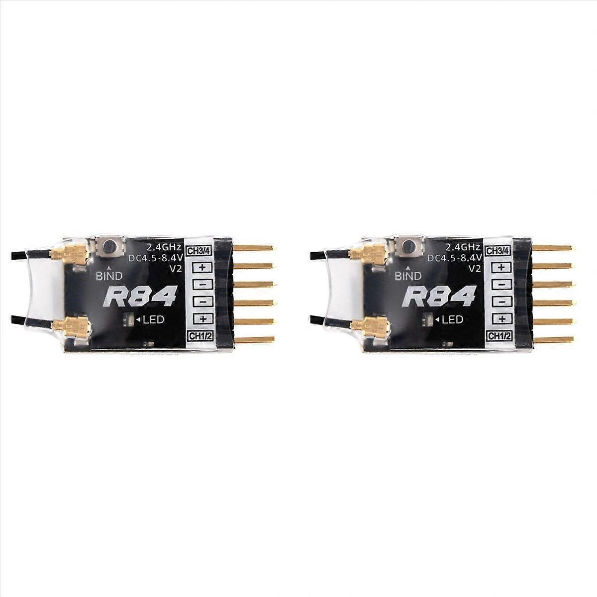 For R84 V2 4CH Compatible PWM RC Receiver