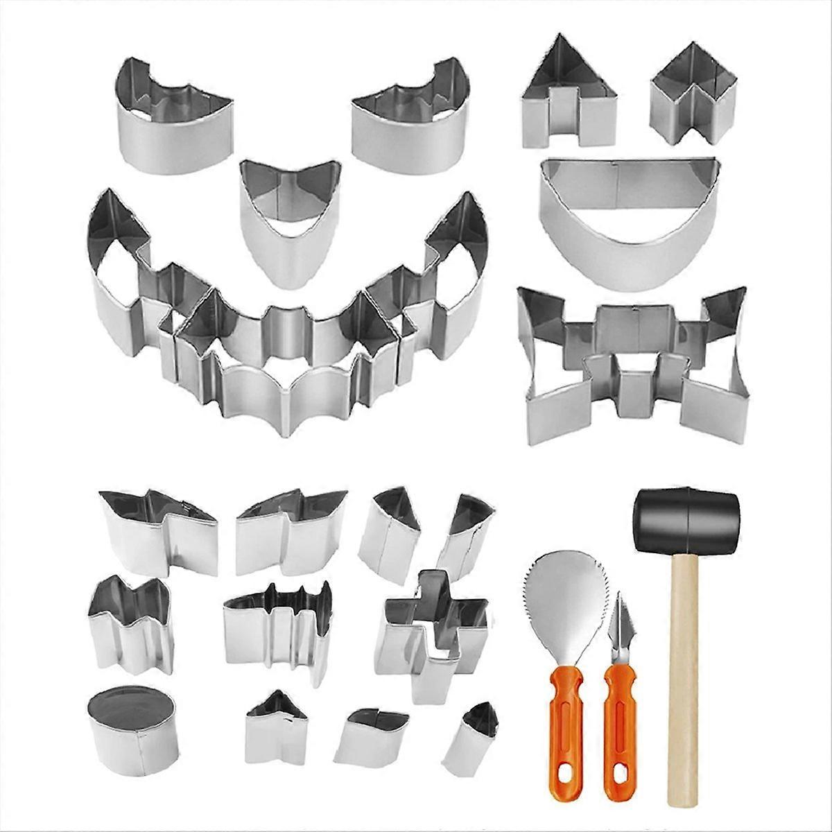 24-delat pumpaformset
Halloween pumpaformskit