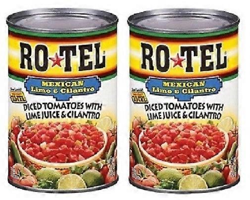 Rotel Mexican Style Lime & Cilantro Diced Tomatoes 2 Pack