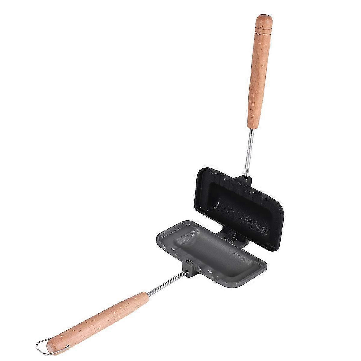 Hotdog-toaster, dobbeltsidet sandwichbageform