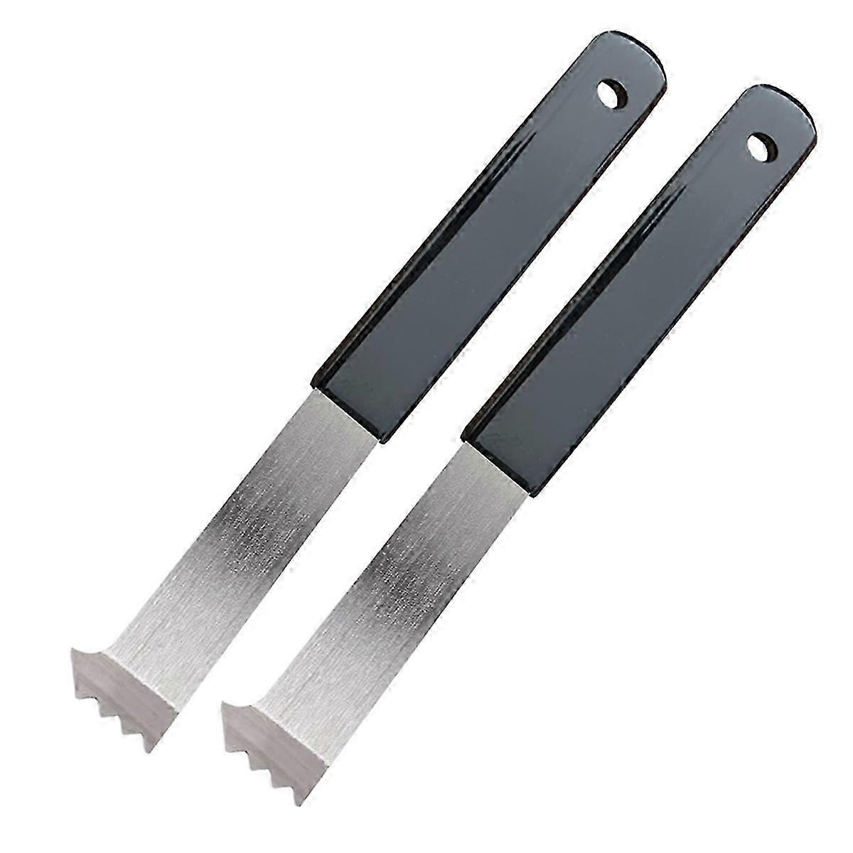 2-Pack Micro-Type Teeth Paver Puller Tool for Heavy-Duty Landscaping Work