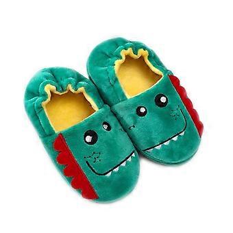 Meisjesslippers Kerstcadeau Jongens Meisjes Warme slippers met dierenprint Peuter Kinder Pluche Binnenschoenen Slaapkamer Bespaar flink