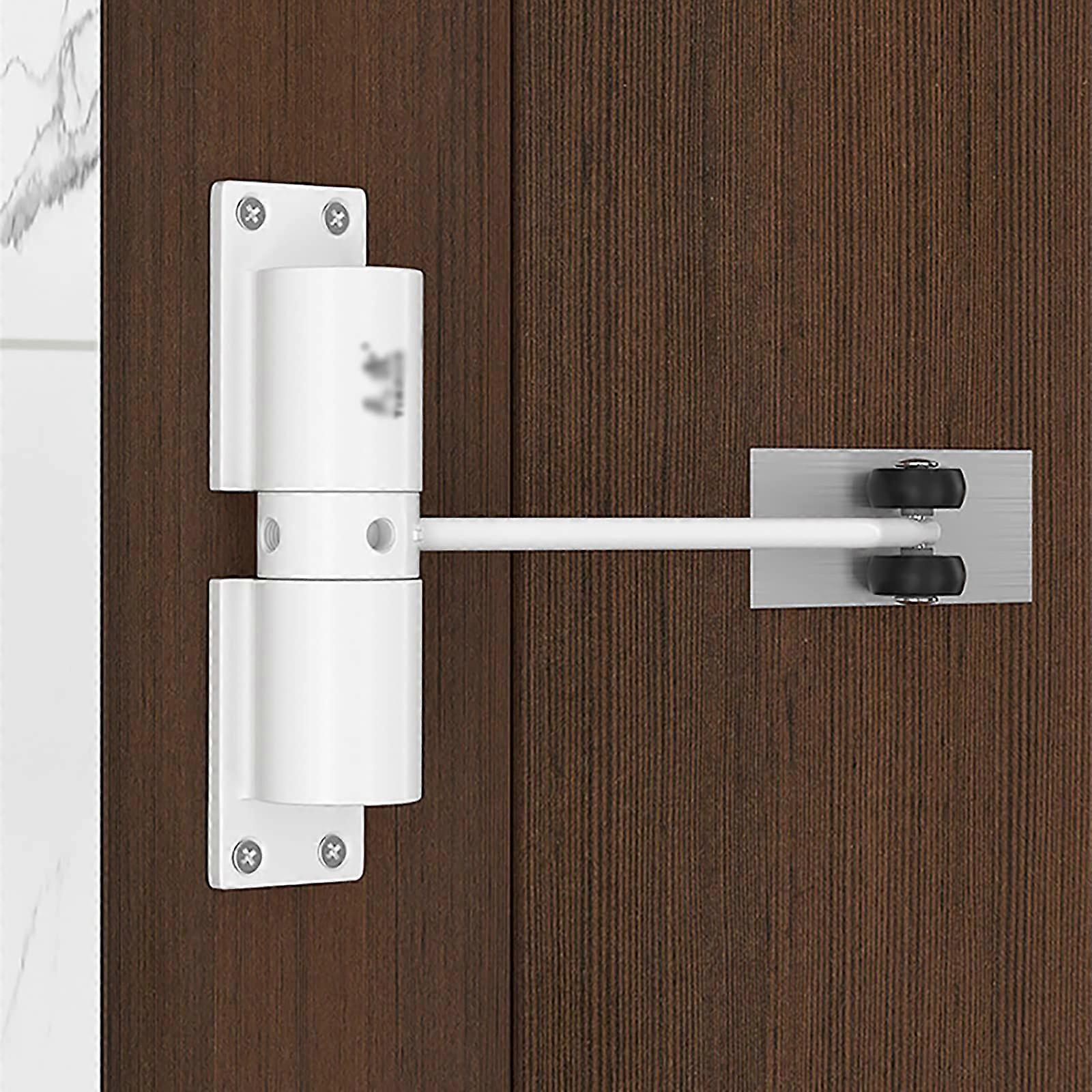 Automatic Door Closer with Adjustable Hydraulic Spring for Wooden Gate, Surface Mounted Design