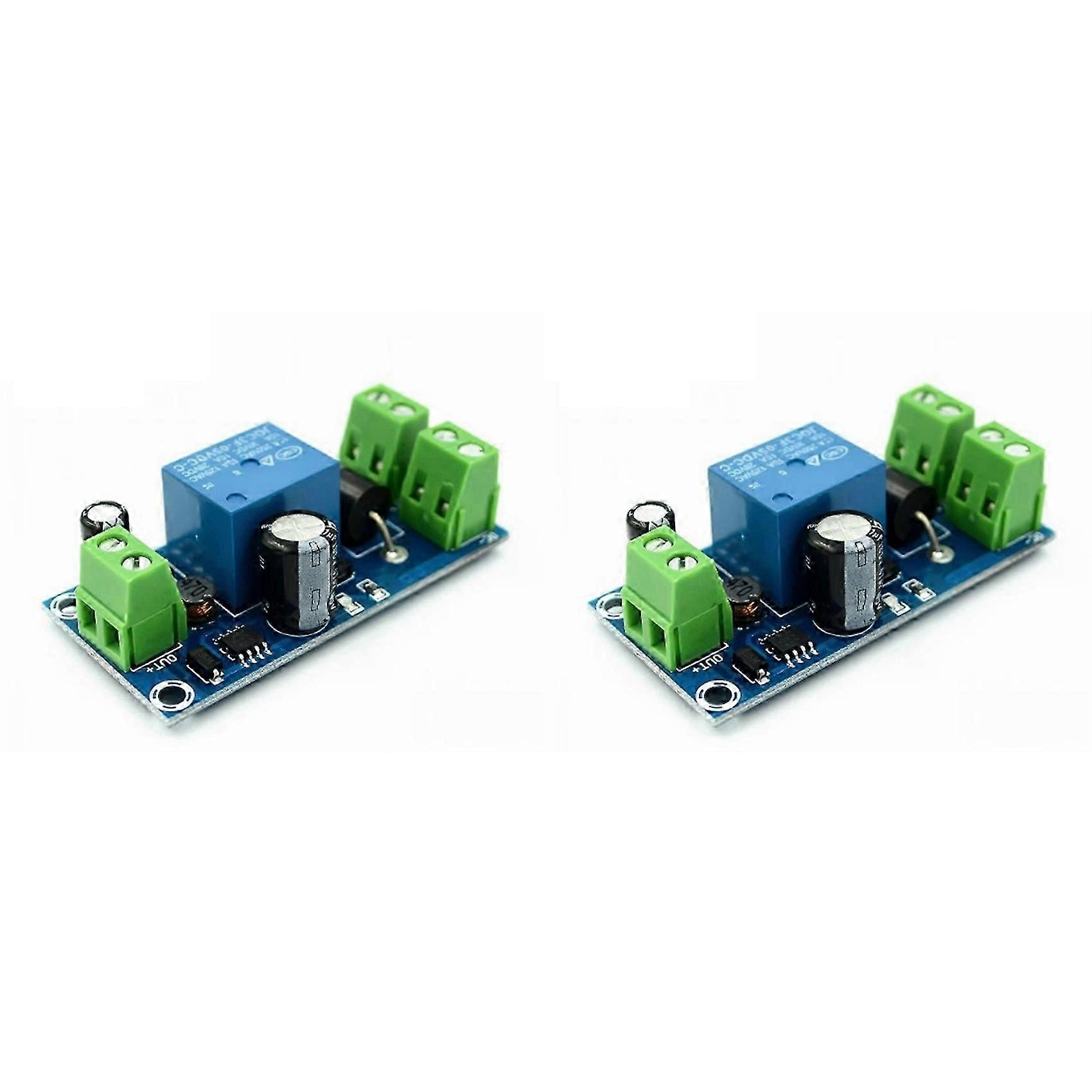 Power Supply Module 5-48V Relay Module Power-OFF Protection Module Automatic Switching Module Emergency Converter 2PCS