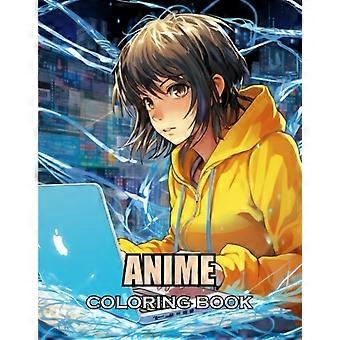Anime-fargeleggingsbok Nye og spennende design som passer for alle aldre