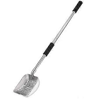 Stainless Steel Detachable Scoop with Deep Shovel Long Handle and Sifter