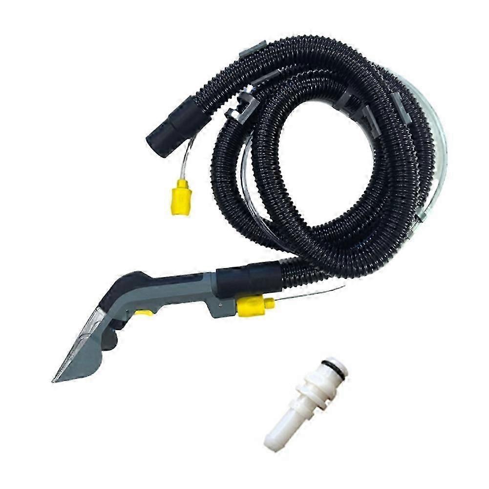 Replace Spray Suction Hose+Spray Suction Handle+Handle Connector Compatible with Karcher Puzzi 8/1 Puzzi 10/1 Ejector Machine