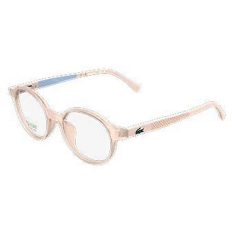 Eyewear Frames LACOSTE L3668 750 TRANSPARENT PEACH LUMI 44/16/130 CHILD