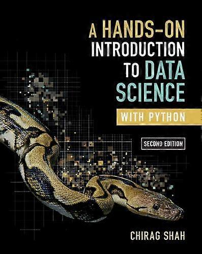 A Hands-on Introduction To Data Science With Python - Chirag Shah - Paperback - en Book