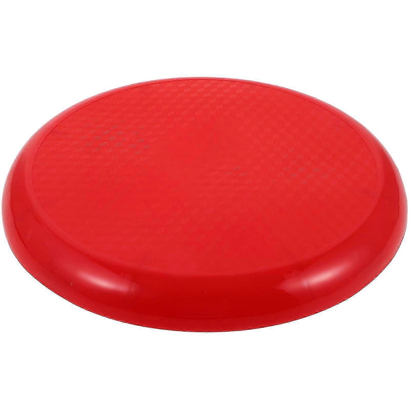 Canteen Plastic Stool Seat Replacement for Round Stool Use Red