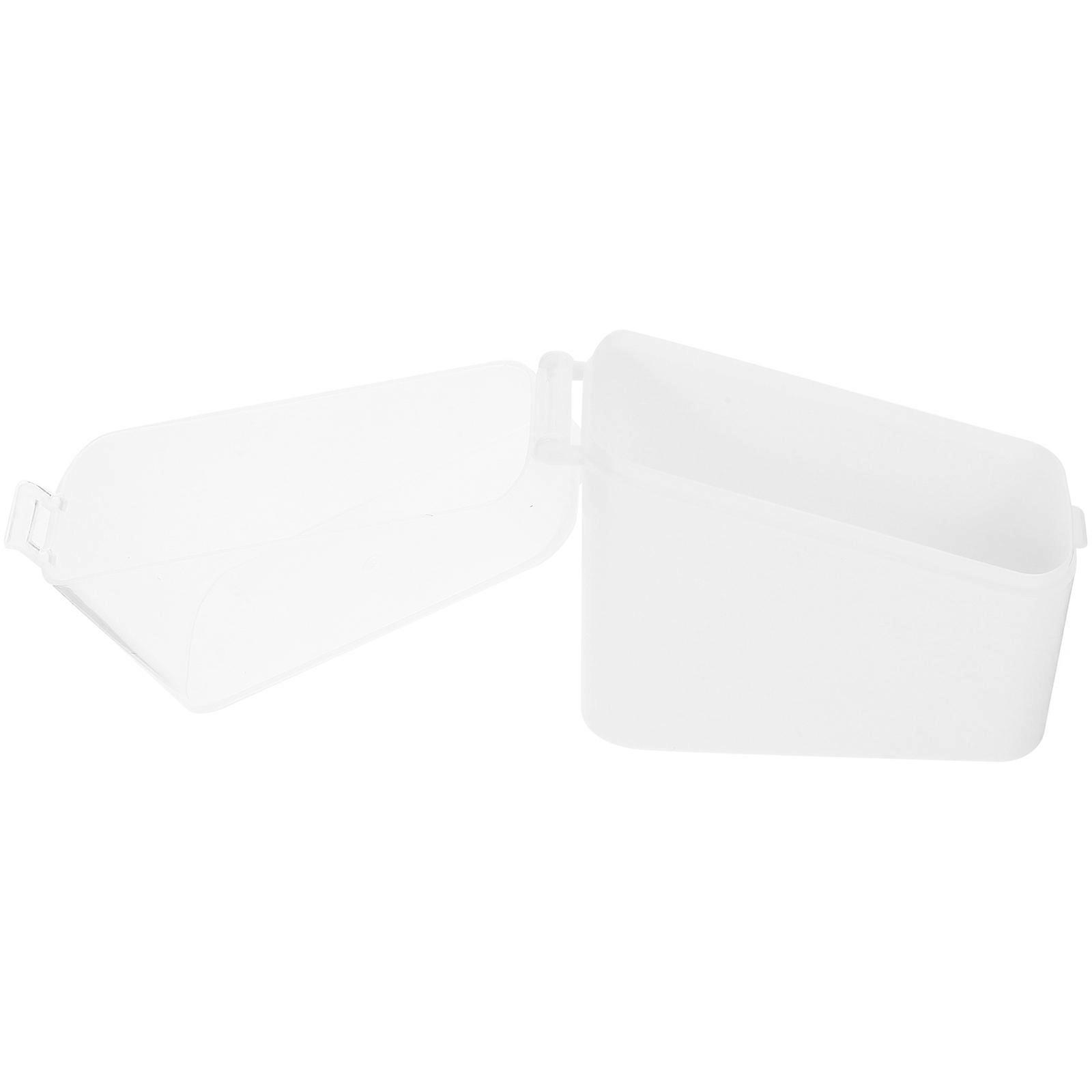 Tea Bag Storage Case Clear Plastic Cheese Box for Storage Use