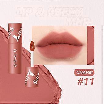 O.TWO.O Matte Lip Mud, tinta labbra e guance a doppio uso, lucidalabbra a lunga tenuta