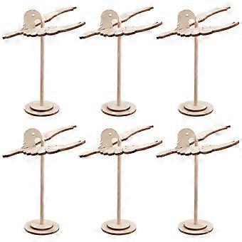 6pcs Wooden Balance Bird: DIY Kids Stem Science Toy To Enhance Motor Skills And Creativity Eagle Balancing Gravity Physics Game For Children