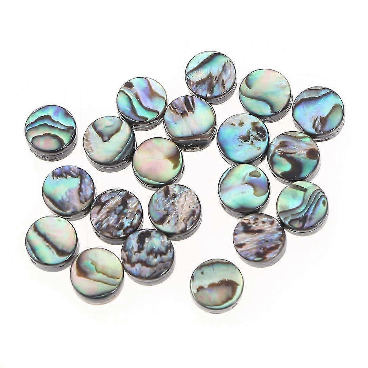 DIY Beads Using 20Pcs Abalone Shell Jewelry Accessories