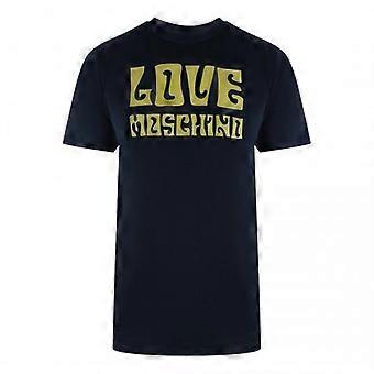 Love Moschino Mens Groovy Cotton T-Shirt