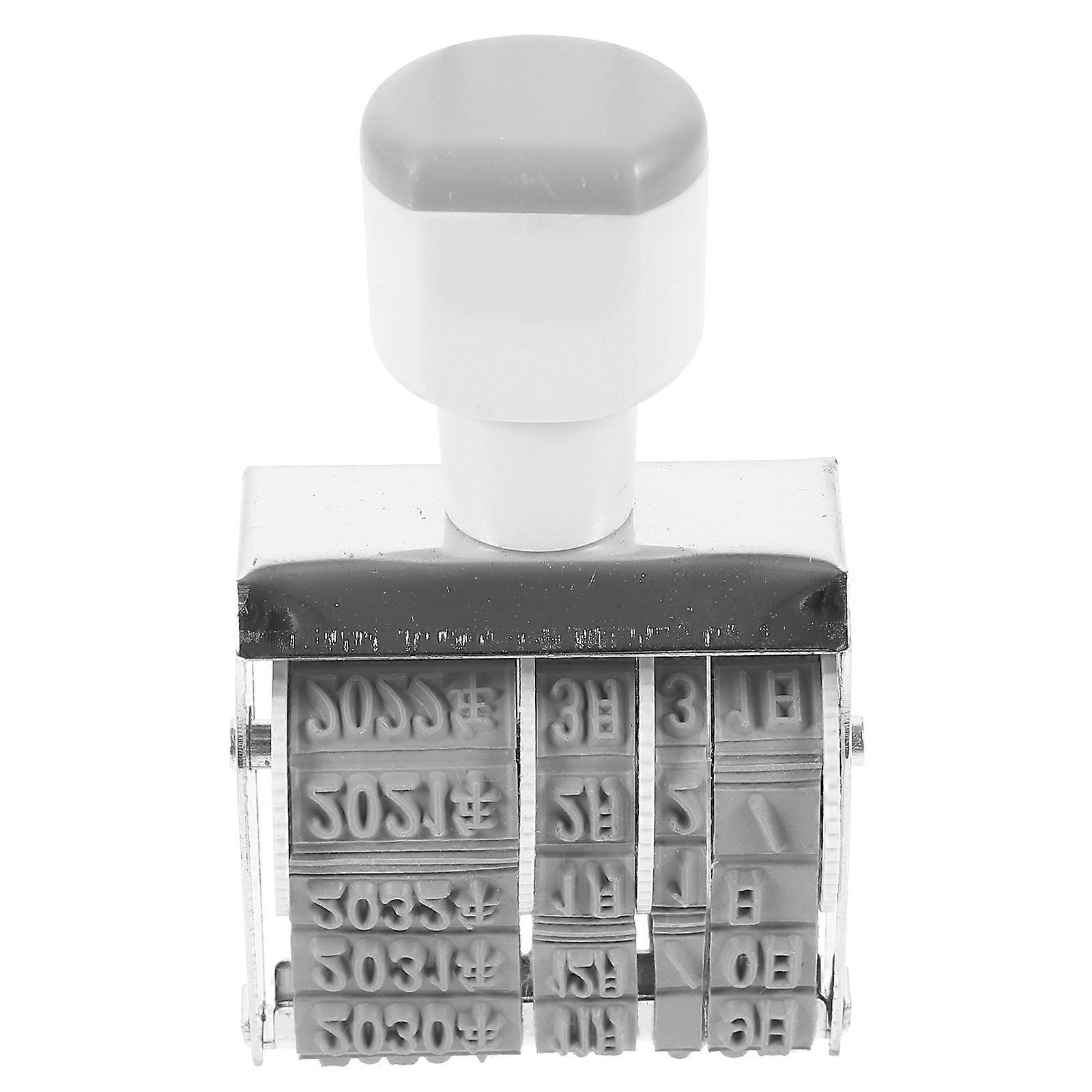 Datumsstempel Hand-Datumsstempel Mehrzweck-Datumsstempel Kleiner Datums-Rollstempel