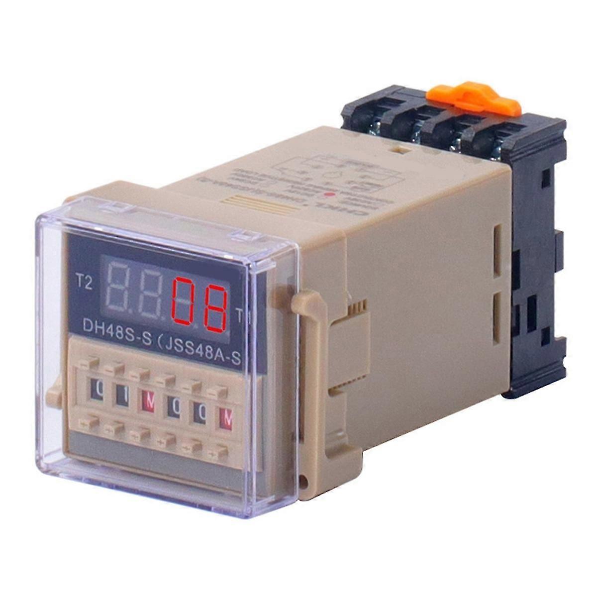 DH48S-S 12V Time Relay Repeat Cycle with Socket DH48S Series Delay Time with Base