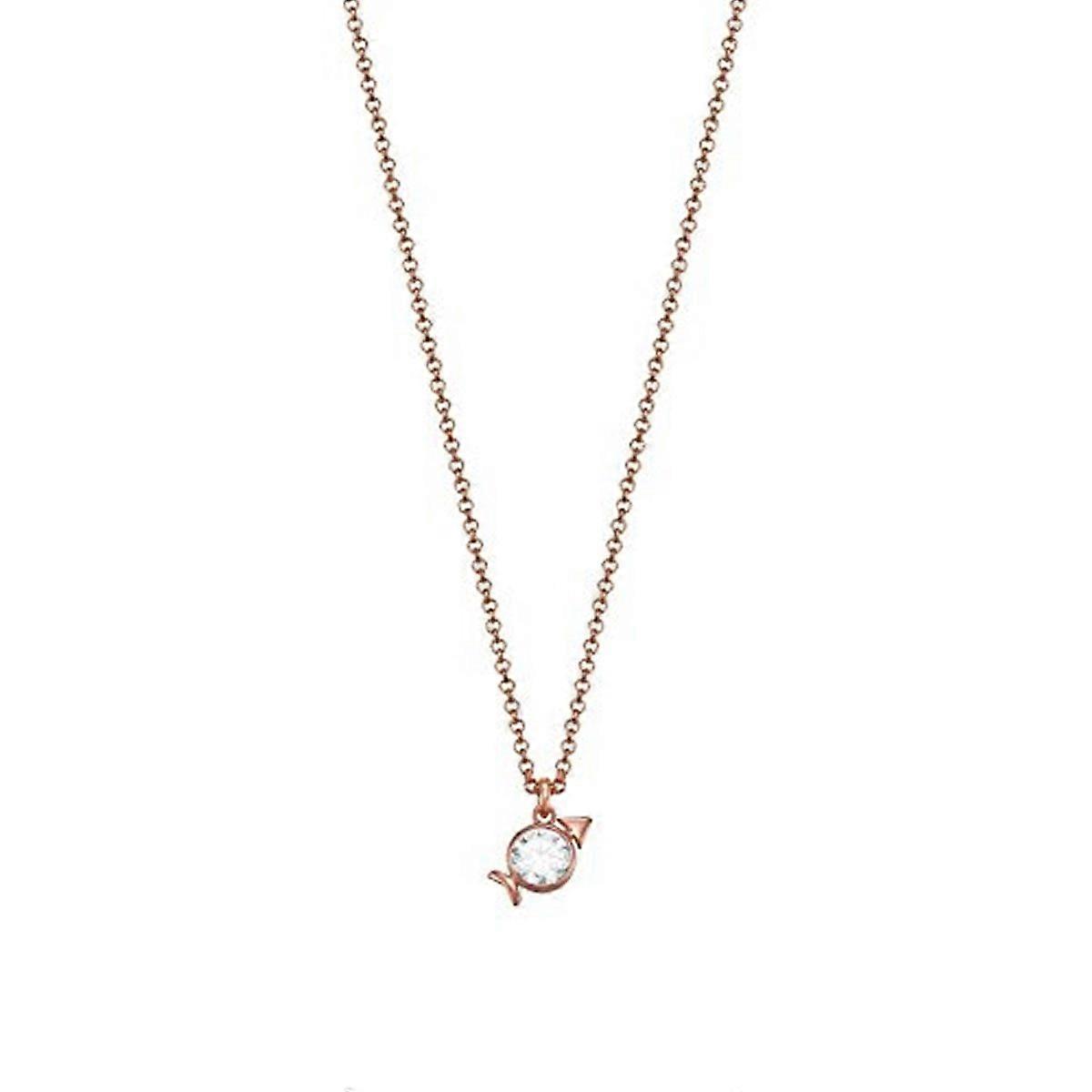 ESPRIT dames ketting RVS Rosé Boogschutter Boogschutter ESNL03333C420