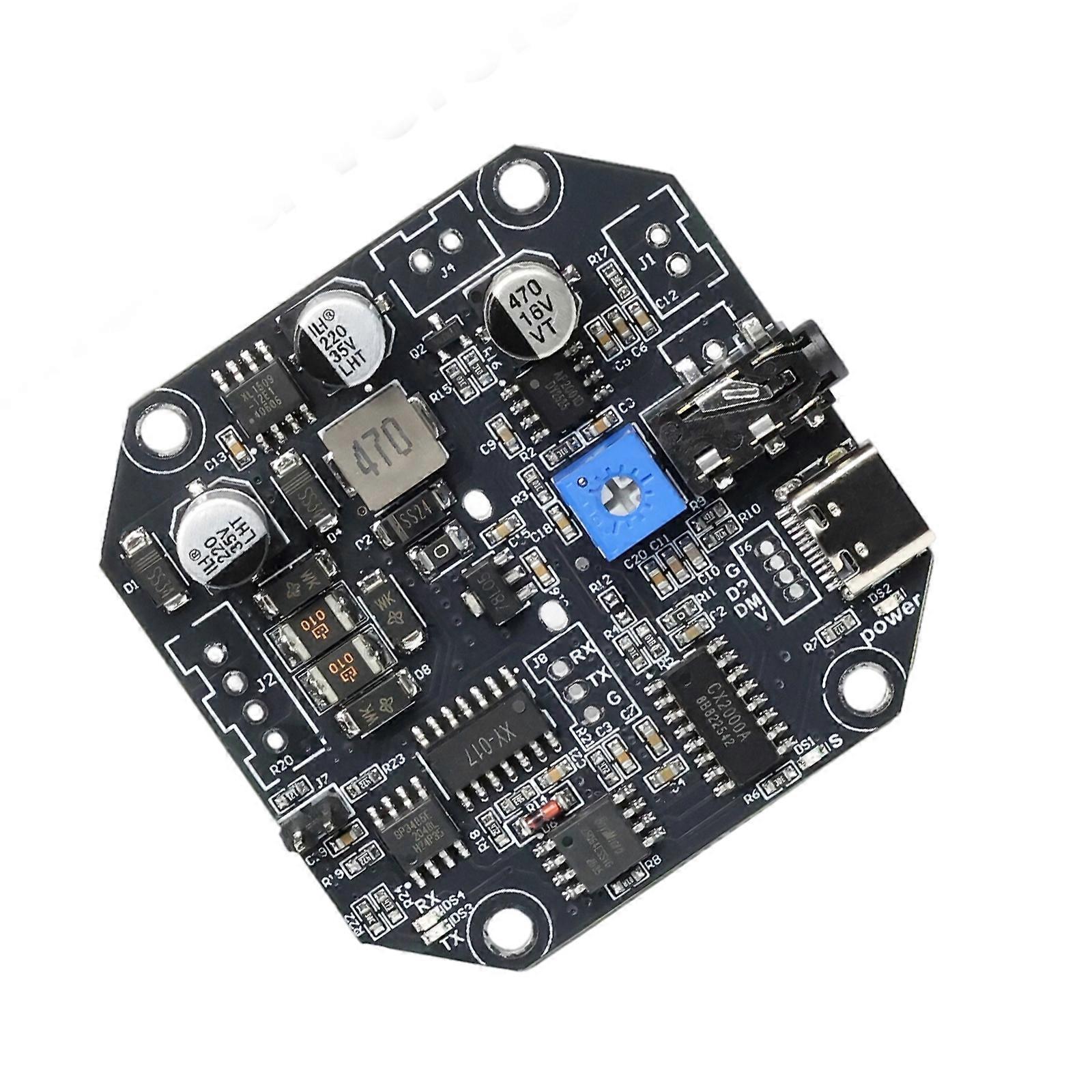 Advanced RS485 Voice Module Featuring Digital Processing And 8MB Storage For Public Address Systems Multicolor