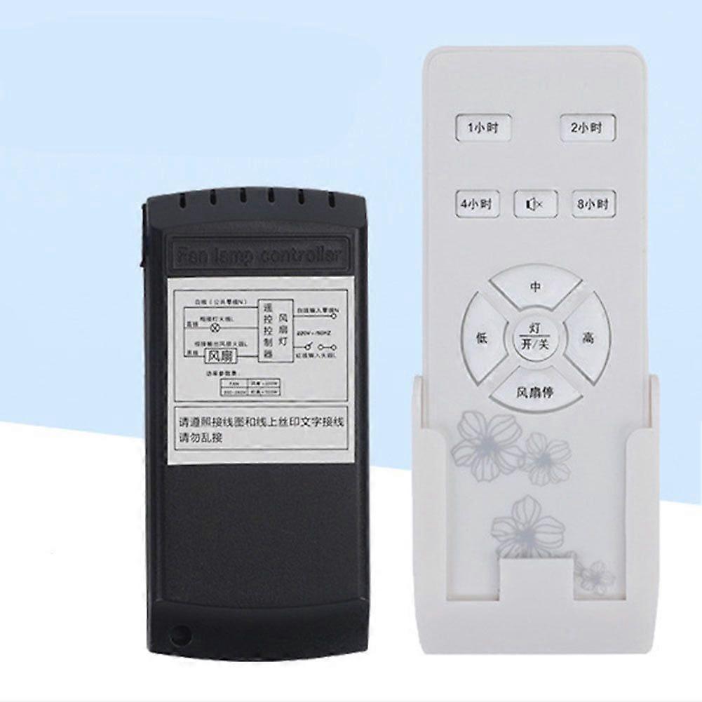 Universal Ceiling Fan Light Remote Control Receiver Timing Wireless Controller