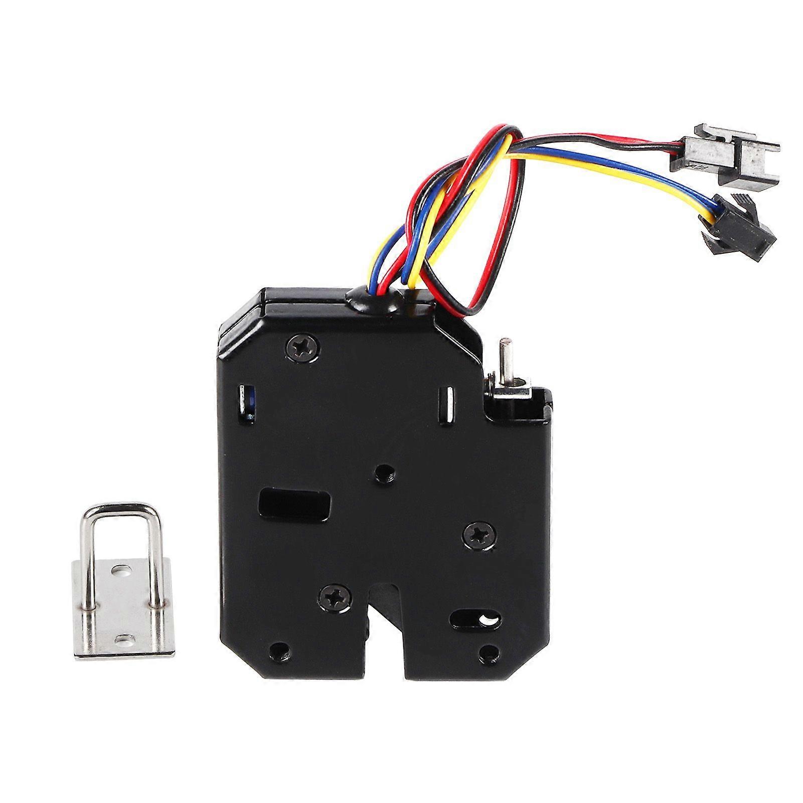 DC 12V Electric Control <span class="ui-risk_flag4">Latch</span> Drawer Switch Lock Electromagnetic Lock With Detecting Switch
