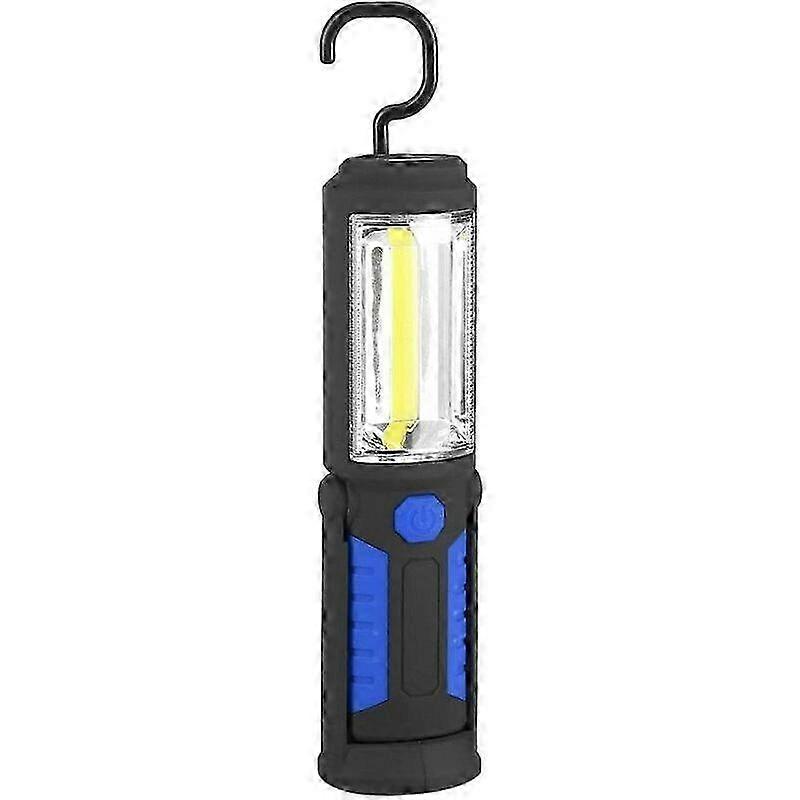 Rechargeable LED Work Light with Magnetic Flashlights (Blue)