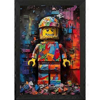 Lego Man Pop Jigsaw Puzzle FSX-674