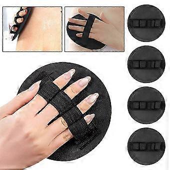 4PCS Magic Body Exfoliating Scrubber Glove, Painless Dead Skin Removal, Mud Removing Bath Sponge for Women & Men_cf