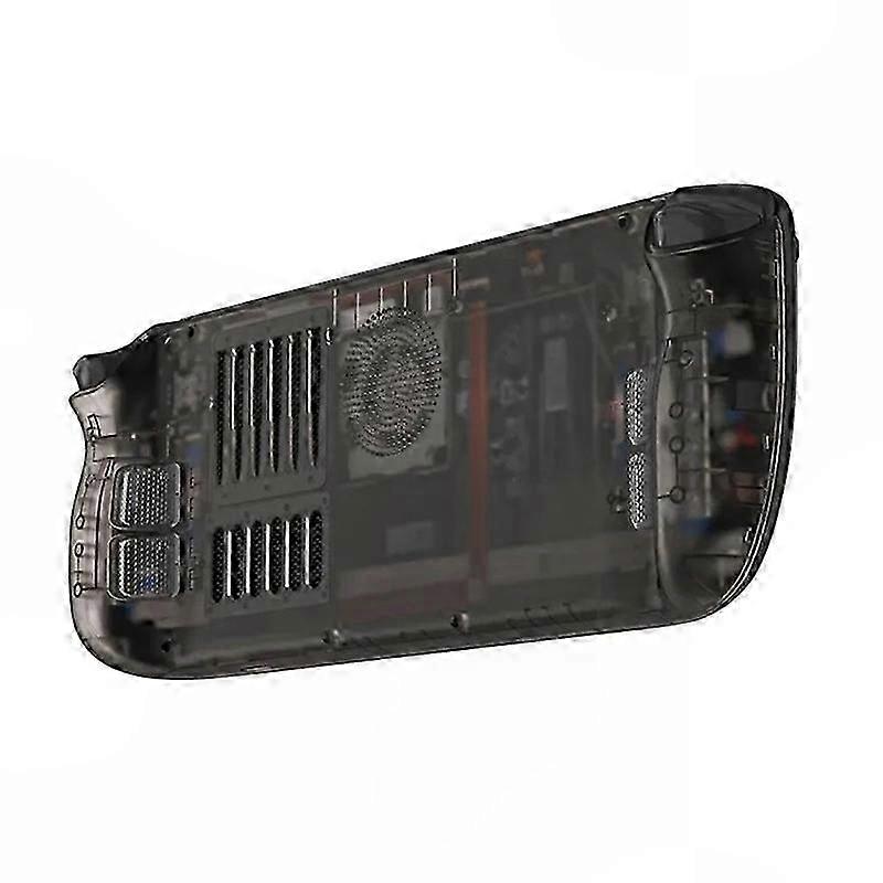 Drop-Proof Heat-Dissipating Back Shell Case Compatible with Steam Deck, Transparent Dust-Proof Console Protection
