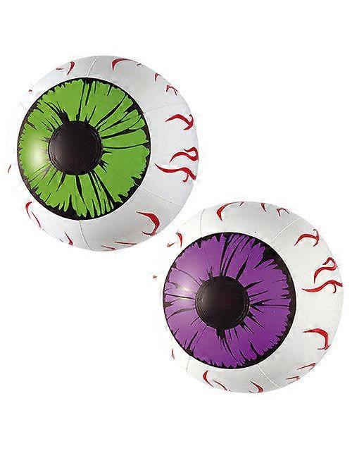 Yeux gonflables Halloween blanc 25cm