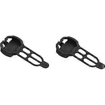 Bike Gel Skin Protective Case for Sensor, Computer Sensor Black Cover,2Pc