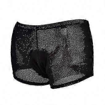 Unisexe 3D rembourré sous-vêtements de cyclisme Bike Riding Shorts Pantalon pour l’extérieur (XL)